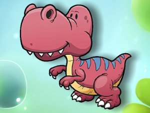Cartoon Dino Memory Match