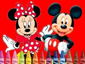 Mickey Mouse Coloring Game