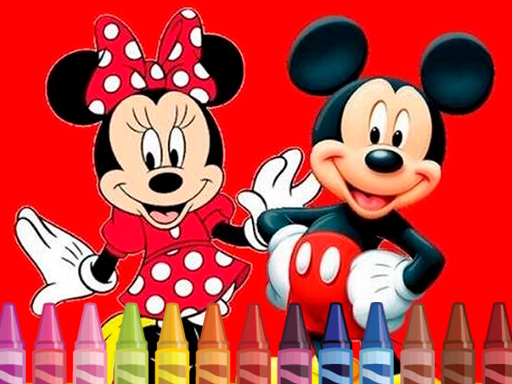 Mickey Mouse Coloring Game