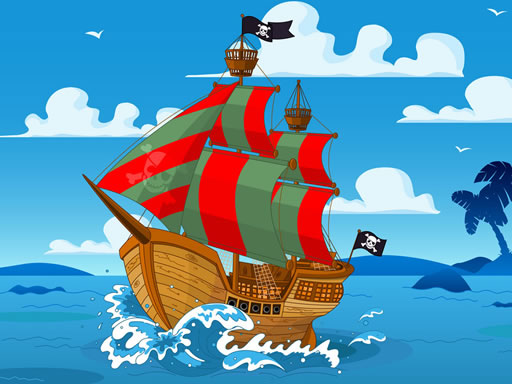 Pirate Ships Hidden Object Puzzle
