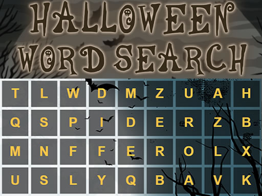 Halloween Word Search Puzzle