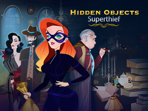 Hidden Objects Superthief Puzzle