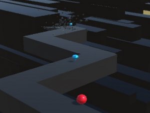 Roll Ball ZigZag Arcade Game
