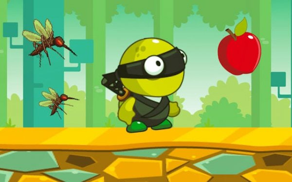 Ninja Obstacle Jump Challenge