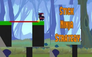 Stick Ninja Strategy: Precision Platformer Online Game