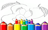 Fruit Palette Art Studio for Children