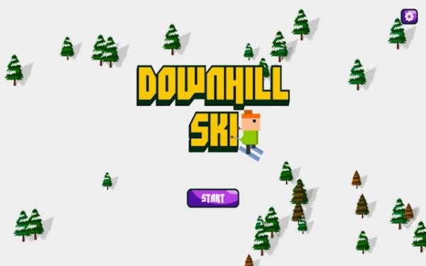 Downhill Ski Racing