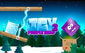 Icy Purple Head 2 Physics Puzzle