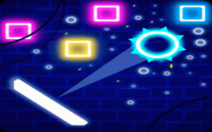Neon Brick Breaker Arcade