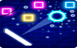 Neon Brick Breaker Arcade