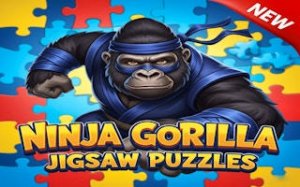 Gorilla Jigsaw Puzzle Game