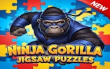 Gorilla Jigsaw Puzzle Game