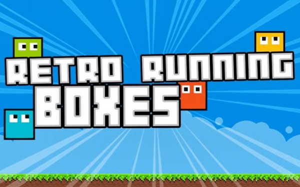 Retro Running Boxes: 8-bit Runner
